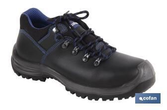 Zapato de Piel - Talla 42 | Seguridad S-3 | Modelo Apolo | Puntera de Carbono Light | Color Negro