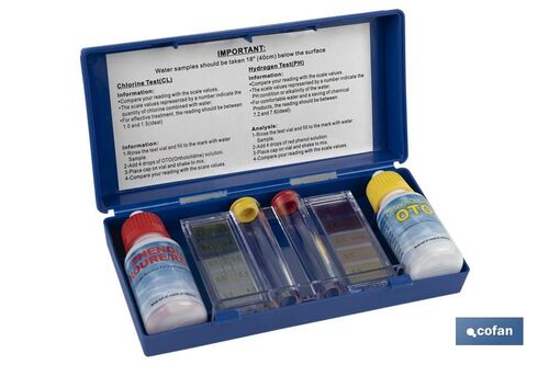 Kit de Test para pH y Cloro de Piscinas | Mantenimiento de Piscinas