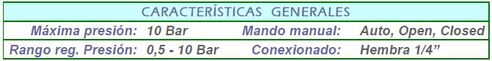 Vlvula Hidrulica C/Piloto y Solenoide 24V N.A. - 1 pulgada (Montada)