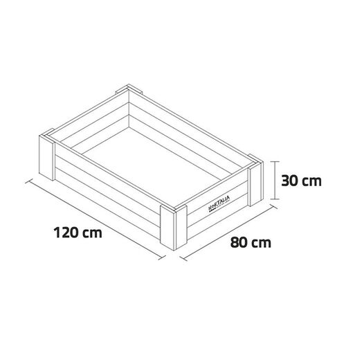 Mesa de cultivo BOX L30 - Hortalia