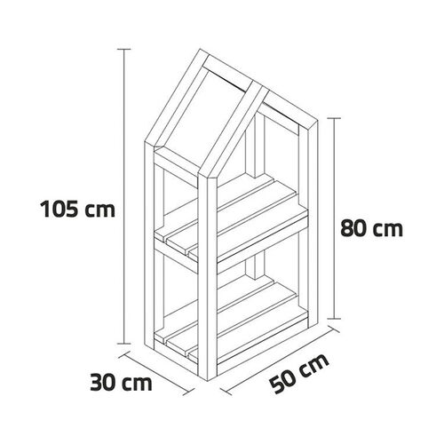 Jardinera Campanile Outdoor S - Hortalia