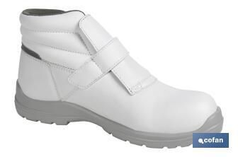 Bota S2 SRC Blanca | Talla 35 - Modelo White Eagle