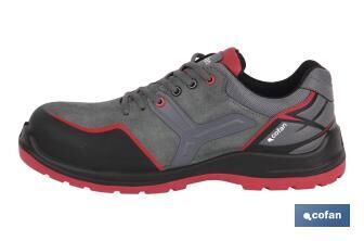 Zapato Deportivo | Seguridad S3-SRC - Talla 36 | Modelo Alhambra | Color Negro | Suela Antideslizante