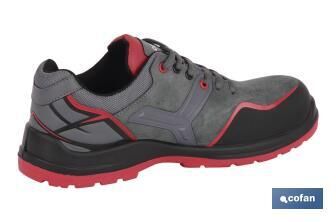 Zapato Deportivo | Seguridad S3-SRC - Talla 43 | Modelo Alhambra | Color Negro | Suela Antideslizante