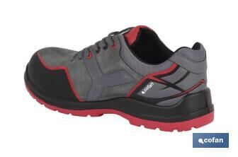Zapato Deportivo | Seguridad S3-SRC - Talla 43 | Modelo Alhambra | Color Negro | Suela Antideslizante