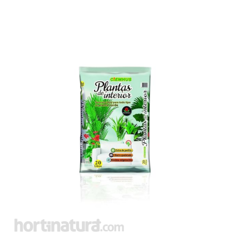 Sustrato Ciemhus Plantas de interior 20l