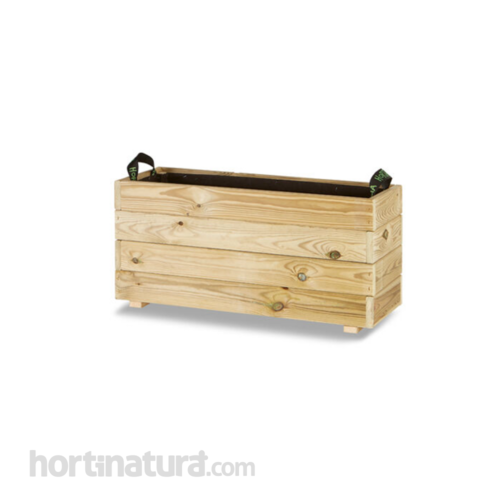 Jardinera GHIO 80 x 30 x 40  - Hortalia