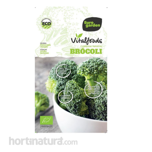 Vitalfoods - Brcoli Calabrese Natalino (4g) Sem. ecolgicas