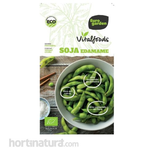 Vitalfoods - Soja Edamame (10 g) Sem. ecolgicas