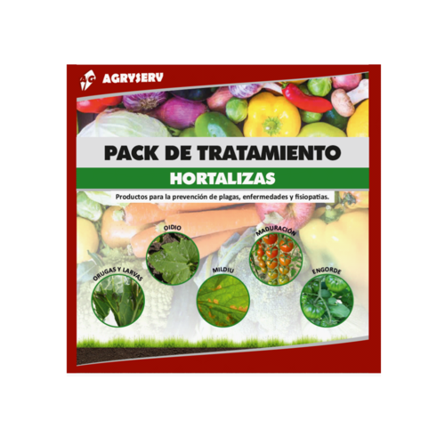Pack de Tratamiento Hortalizas Residuo Cero-Uso Agrcola