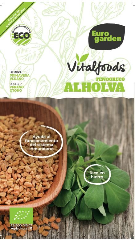 Vitalfoods - Alholva (Fenogreco) (10 g) Sem. ecolgicas